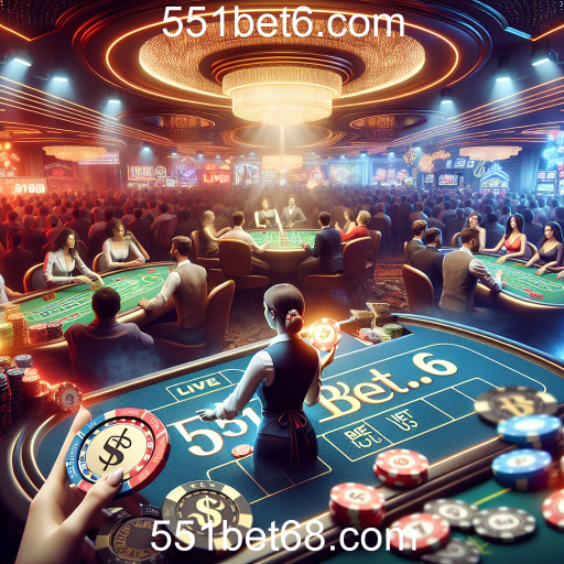 A Experiência Imersiva dos Jogos Ao Vivo em 551bet6.com